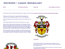 Tablet Screenshot of hayward-logan.com